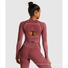 Superstarer Latest Fashion Fall Autumn Ladies Sport Sets Gym Custom 2020 Long Sleeve Fitness Women Clothing Two Piece Set